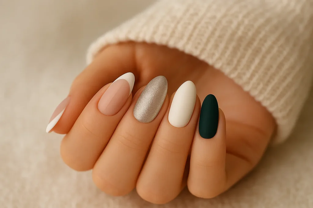 Elegant Classy Winter Nails