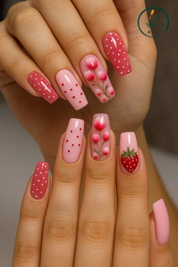 Blush Berry Blooms