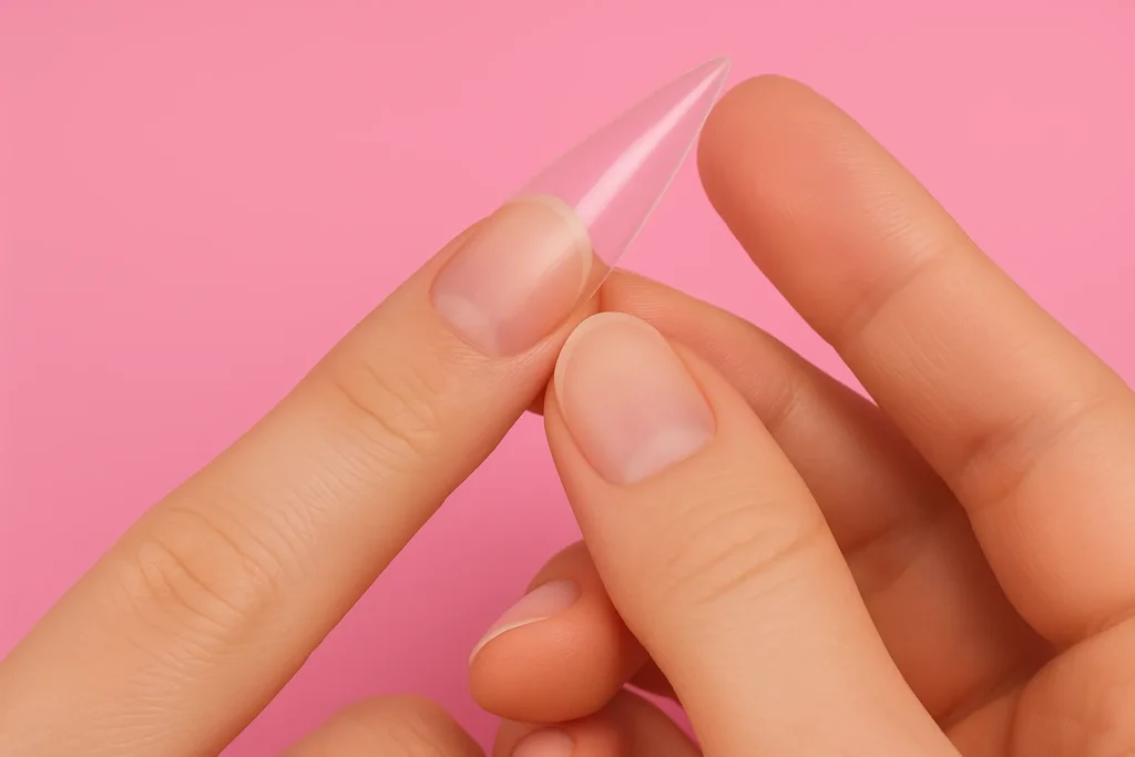 How To Apply Nail Tips At Home