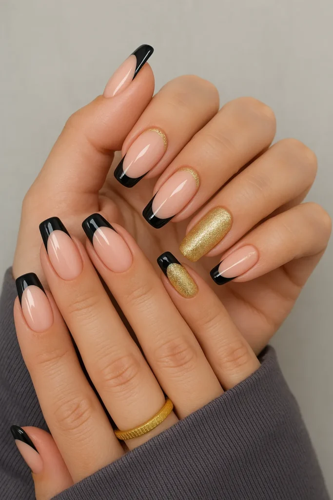 Midnight Gold Elegance