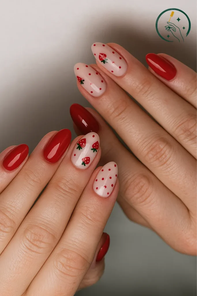 Polka-Dot Berry Chic
